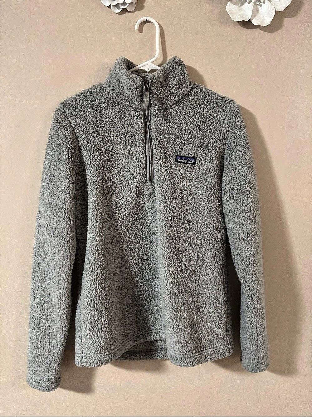 Patagonia Women's Los Gatos 1/4-Zip Fleece Pullover- Gray